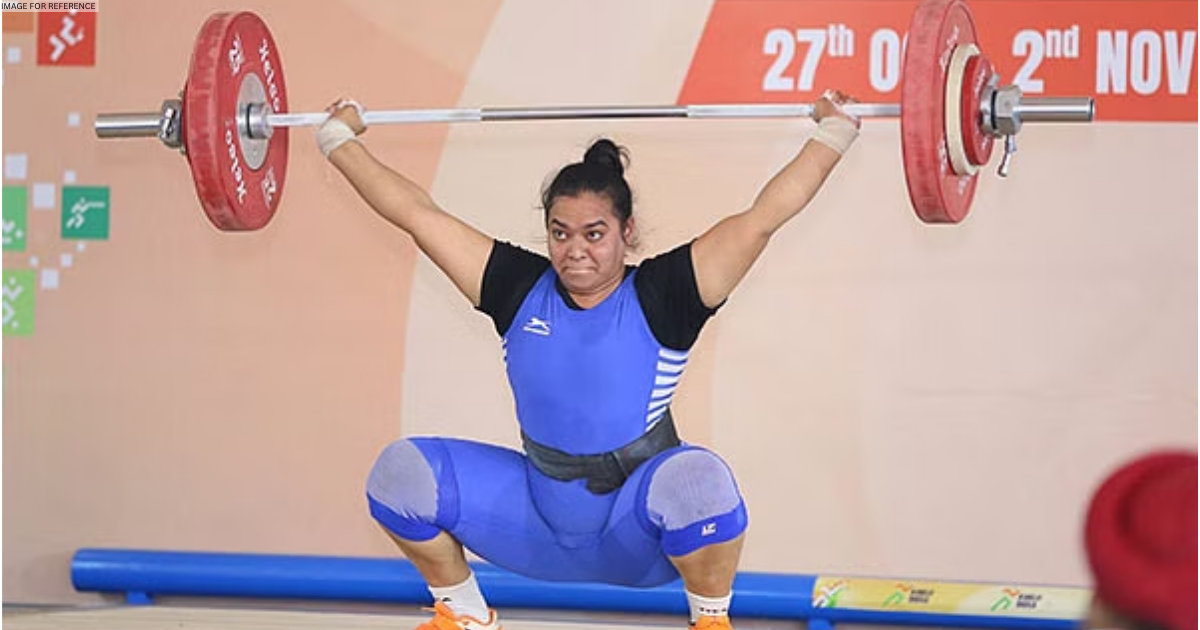 Yogita Khedkar creates National Record in the 87kg weightlifting category